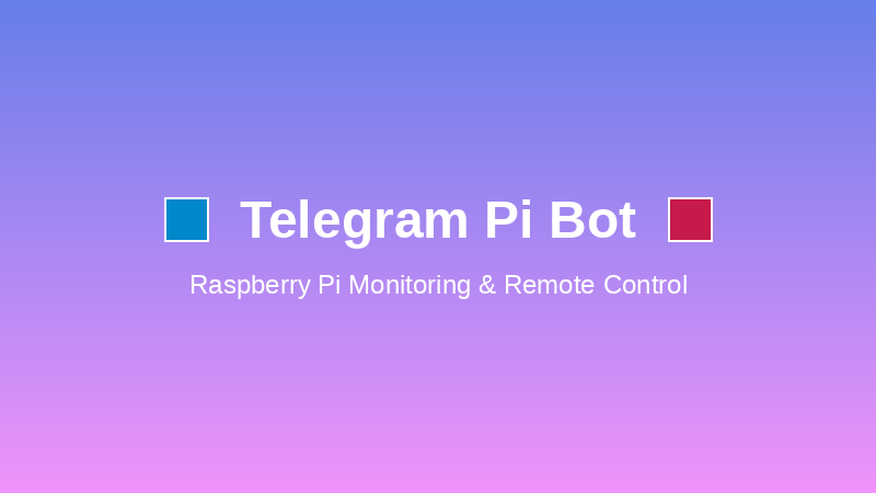 Telegram Pi Monitoring Bot
